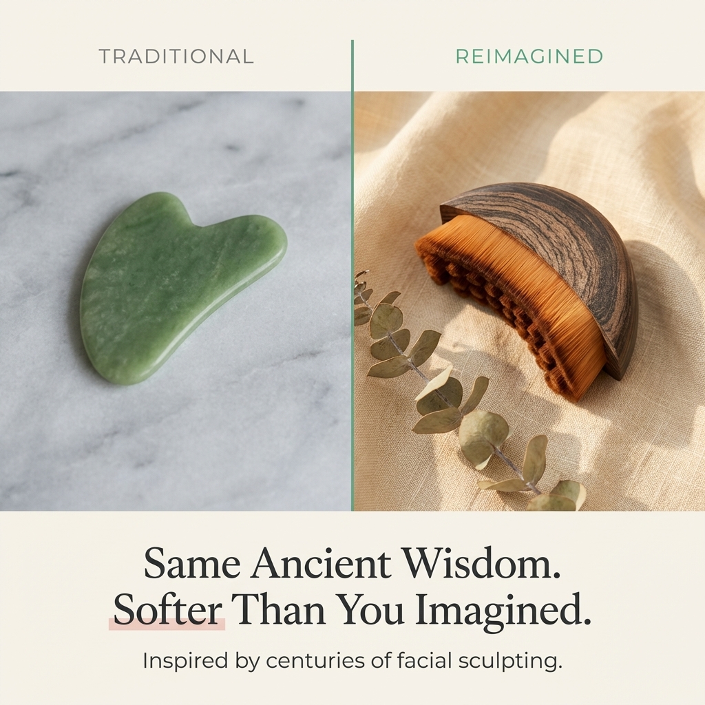 Same ancient wisdom, softer than you imagined - traditional vs reimagined comparison