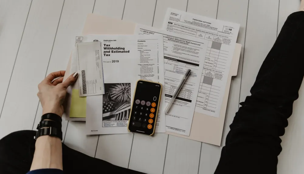 Accounting paperwork