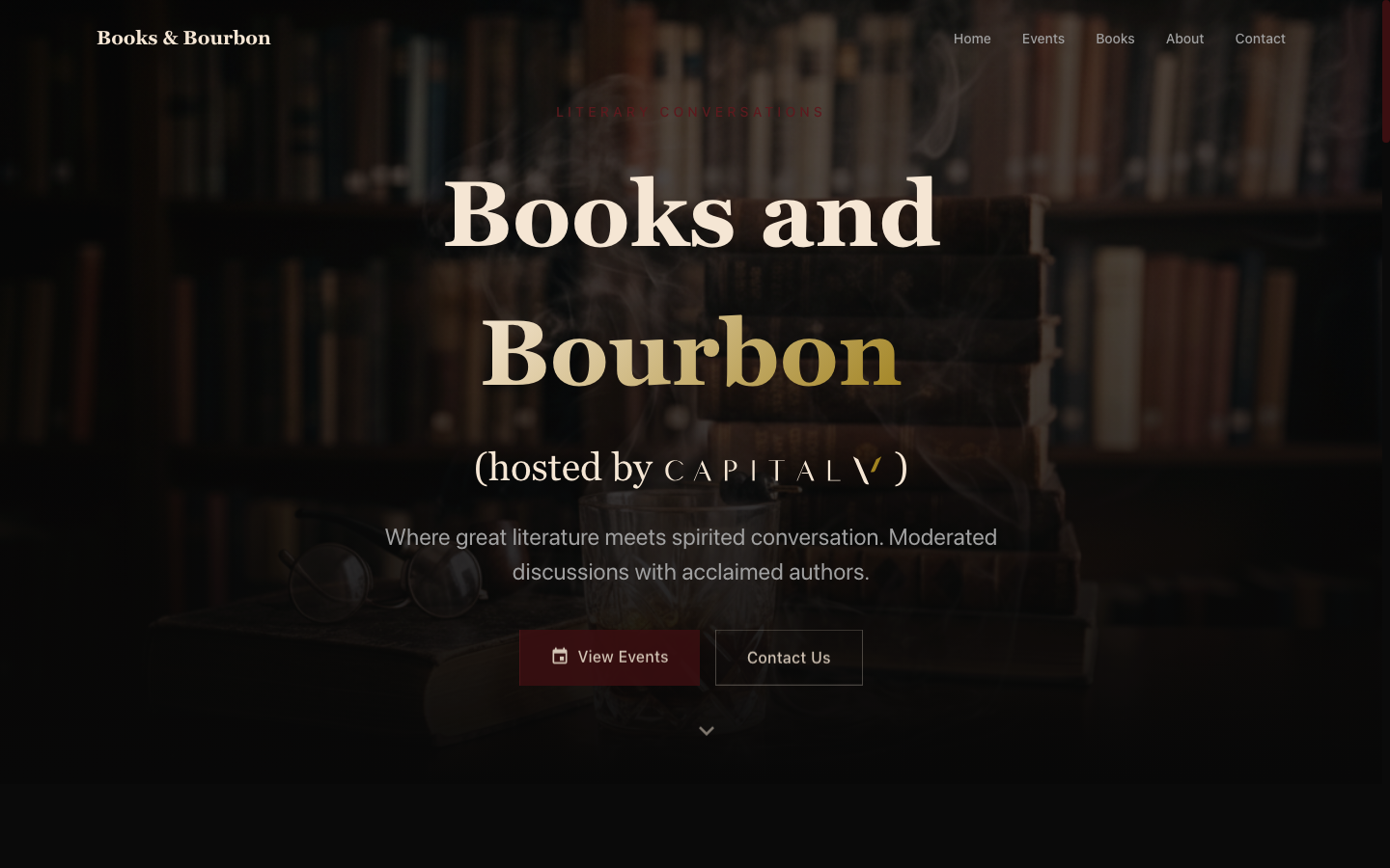 Books & Bourbon